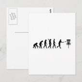 Evolution Postkarte (Vorne/Hinten)