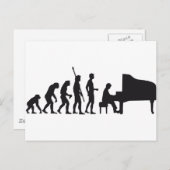 Evolution Postkarte (Vorne/Hinten)