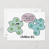 Evolution Postkarte (Vorne/Hinten)