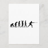 Evolution Postkarte (Vorderseite)