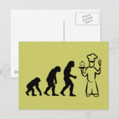 Evolution Postkarte (Vorne/Hinten)