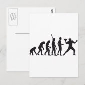 Evolution Postkarte (Vorne/Hinten)