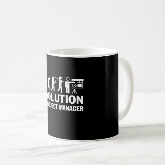 Evolution - Projektmanager Kaffeetasse (VorderseiteRechts)