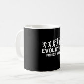 Evolution - Projektmanager Kaffeetasse (Vorderseite Links)