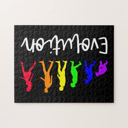 Evolution Puzzle (Horizontal)
