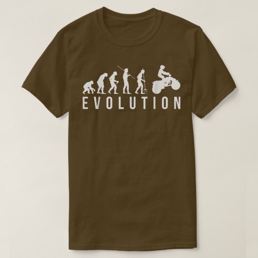 Evolution Quad Bike Rider T-Shirt (Design vorne)
