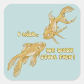 Evolution Quadratischer Aufkleber (Vorderseite)