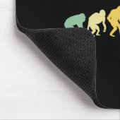 Evolution Rack Pool Billiard Player Billiard Cue Mousepad (Ecke)