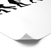 Evolution Racquetball Poster (Ecke)