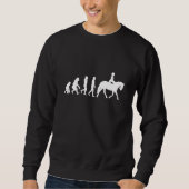 Evolution Reiten Sweatshirt (Vorderseite)