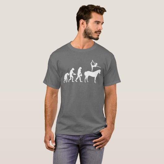 Evolution Reitpferd T-Shirt (Vorne ganz)