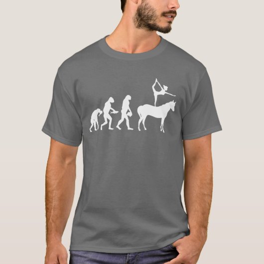 Evolution Reitpferd T-Shirt (Vorderseite)