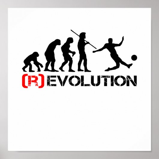 Evolution/Revolutionsdiagramm Poster (Vorne)