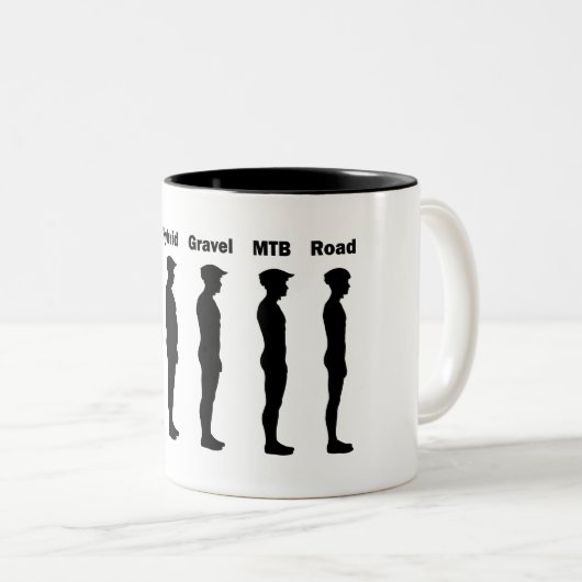 Evolution Roadie Zweifarbige Tasse (VorderseiteRechts)