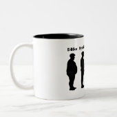 Evolution Roadie Zweifarbige Tasse (Links)