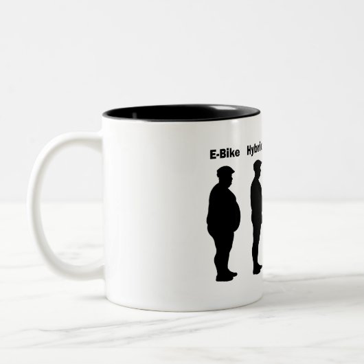 Evolution Roadie Zweifarbige Tasse (Links)