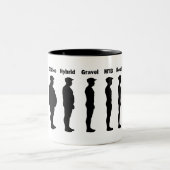 Evolution Roadie Zweifarbige Tasse (Mittel)