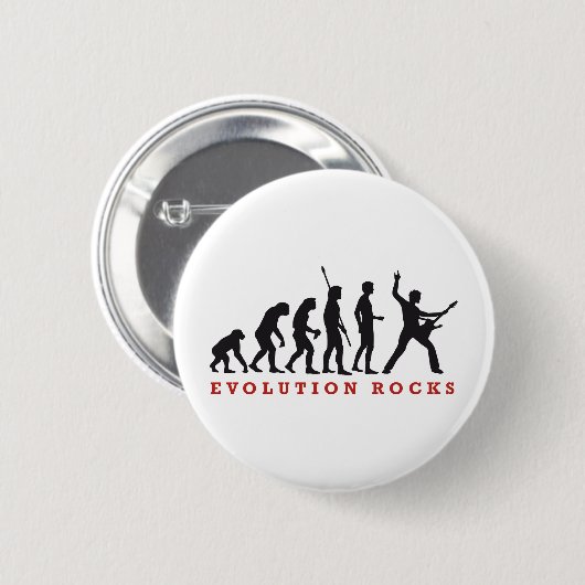 evolution rocks button (Vorne & Hinten)