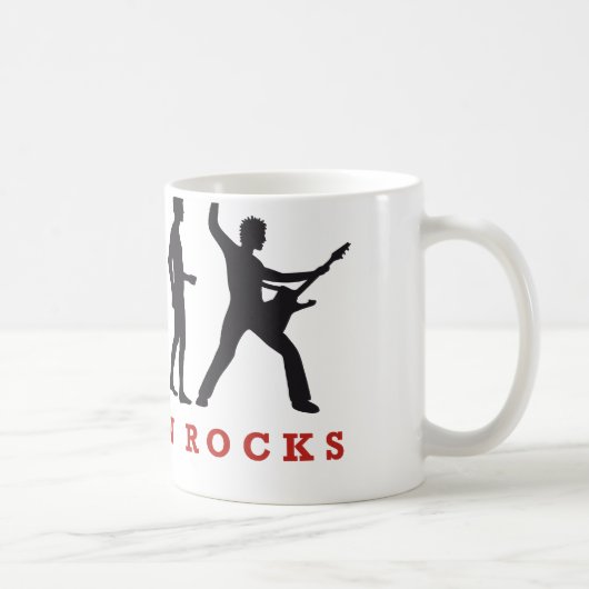 evolution rocks kaffeetasse (Rechts)