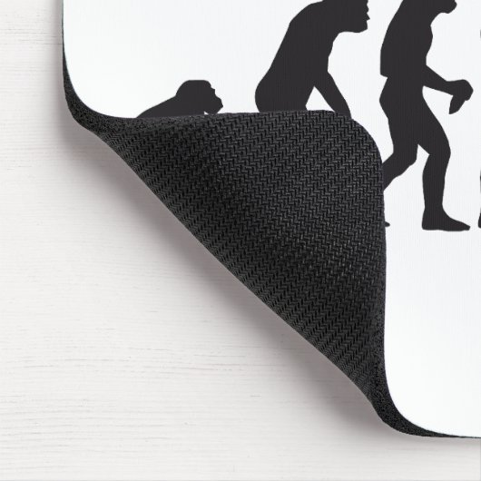 evolution rocks mousepad (Ecke)