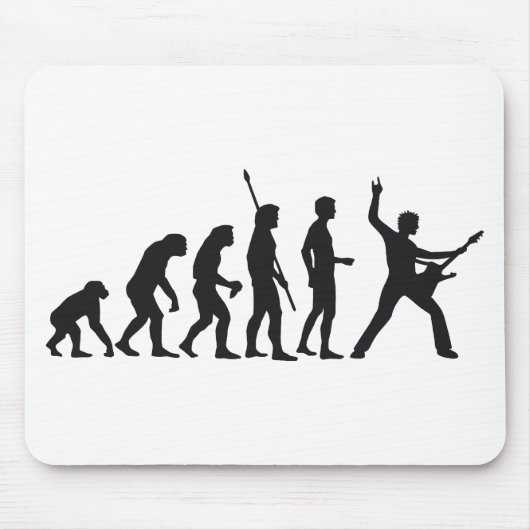 evolution rocks mousepad (Vorne)
