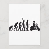 Evolution Roller Postkarte (Vorderseite)