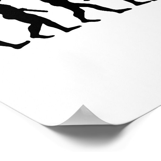 Evolution rückwärts poster (Ecke)