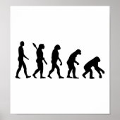 Evolution rückwärts poster (Vorne)