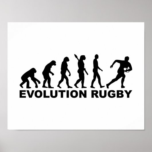 Evolution Rugby Poster (Vorne)