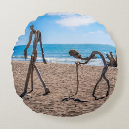 Evolution Rundes Kissen