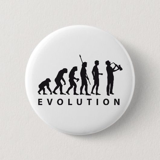 evolution saxophon button (Vorderseite)