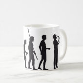 Evolution saxophon kaffeetasse (VorderseiteRechts)