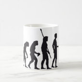 Evolution saxophon kaffeetasse (Mittel)