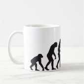Evolution saxophon kaffeetasse (Links)