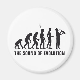 Evolution saxophon magnet
