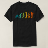 Evolution Saxophon Player 2 T-Shirt (Design vorne)