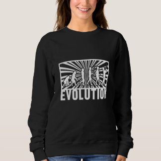 Evolution Saxophonist Saxophone Jazz Band Musical Sweatshirt
