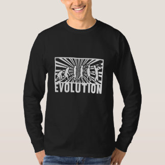 Evolution Saxophonist Saxophone Jazz Band Musical T-Shirt
