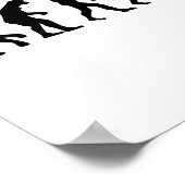 Evolution Schachkönig Poster (Ecke)