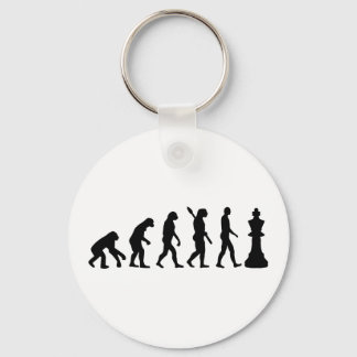 Evolution Schachkönig Schlüsselanhänger