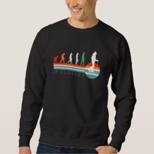 Evolution Schneeschuhwandern Schneeschuhschneemütz Sweatshirt