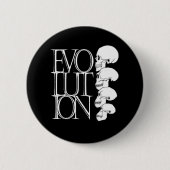 Evolution (Schwarzes) Button (Vorderseite)