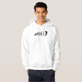 Evolution schwimmen hoodie (Vorne ganz)