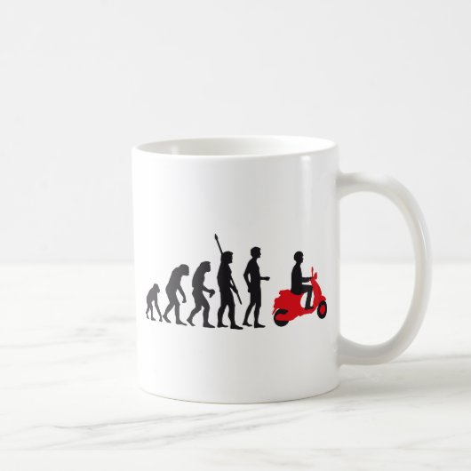 evolution scooter kaffeetasse (Rechts)