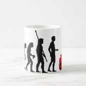 evolution scooter kaffeetasse (Mittel)