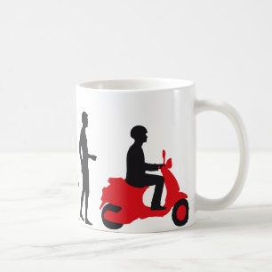 evolution scooter kaffeetasse