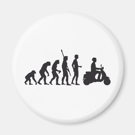 evolution scooter magnet (Vorne)
