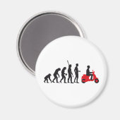 evolution scooter magnet (Vorderseite/Rückseite)