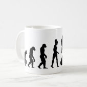 Evolution Shibari Kaffeetasse (Vorderseite Links)