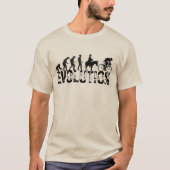 Evolution Shirt Radfahren - Funny Bikers T-Shirt D (Vorderseite)